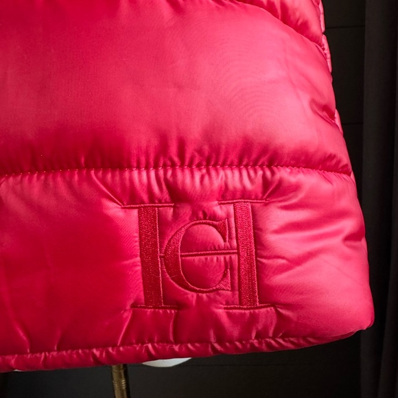 Carolina Herrera Good Girl New York Bold Red Puffer Tote Bag - Picture 2 of 6